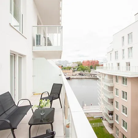 Apartly- Bulvar32, Balkon,widok & Parking アパート
