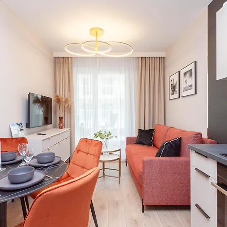 Apartly- Bulvar32, Balkon,widok & Parking アパート