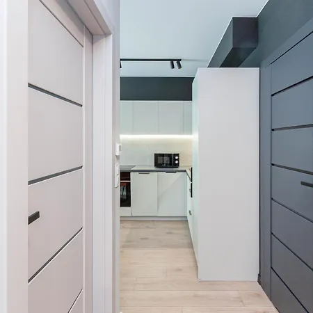 Apartly- Bulvar32, Balkon,widok & Parking アパート *