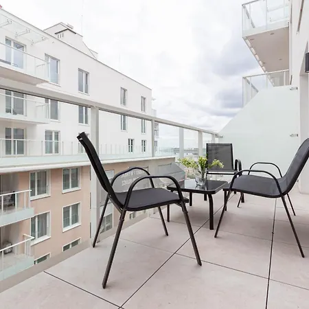 アパート Apartly- Bulvar32, Balkon,widok & Parking