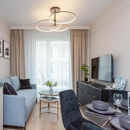 Apartly- Bulvar32, Balkon,widok & Parking アパート シュチェチン